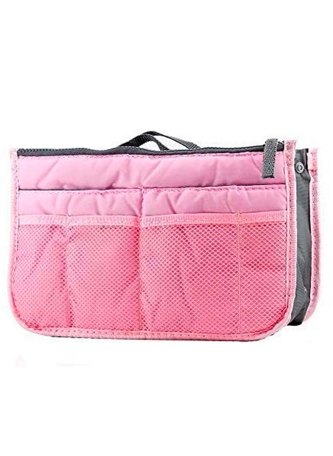 Pink Handbag Organizer For Easy Handbag Switching (Pink)