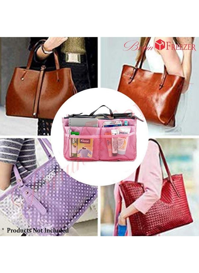 Pink Handbag Organizer For Easy Handbag Switching (Pink)