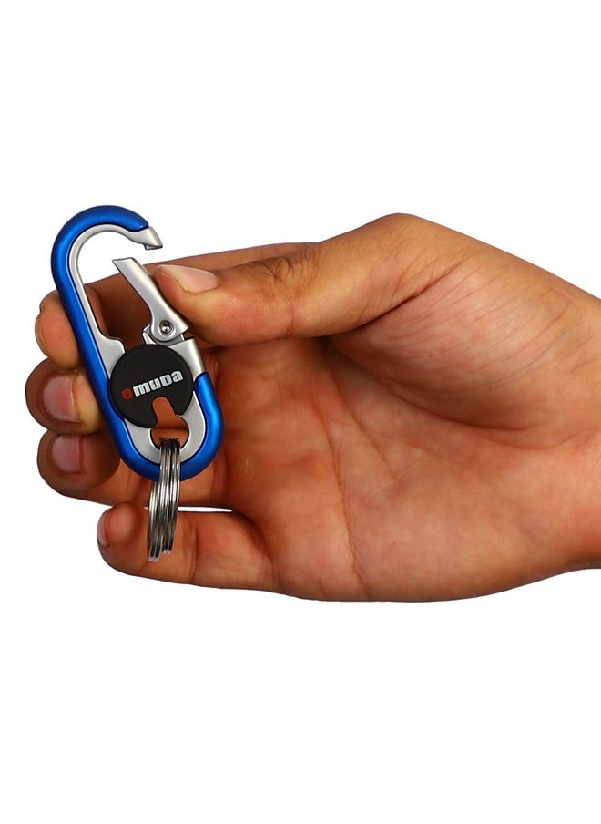 Techpro Stainless Steel Keychain Heavy Duty Car Keychain for Men and Women…