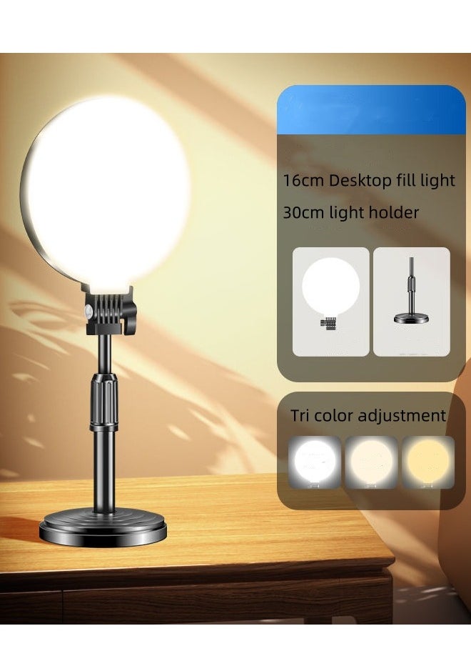 USB Video Lights Kit Fill Lights Dimmable 30cm/11.8n Light Stands