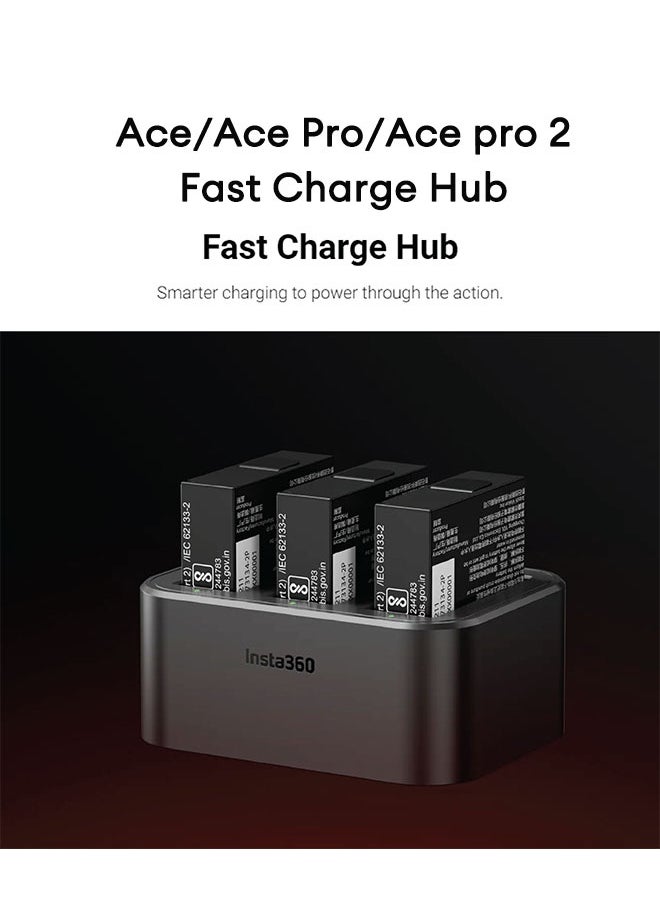 Insta360 Ace pro 2Ace/Ace Pro Fast Charge Hub