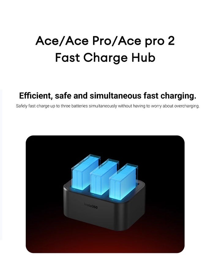 Insta360 Ace pro 2Ace/Ace Pro Fast Charge Hub