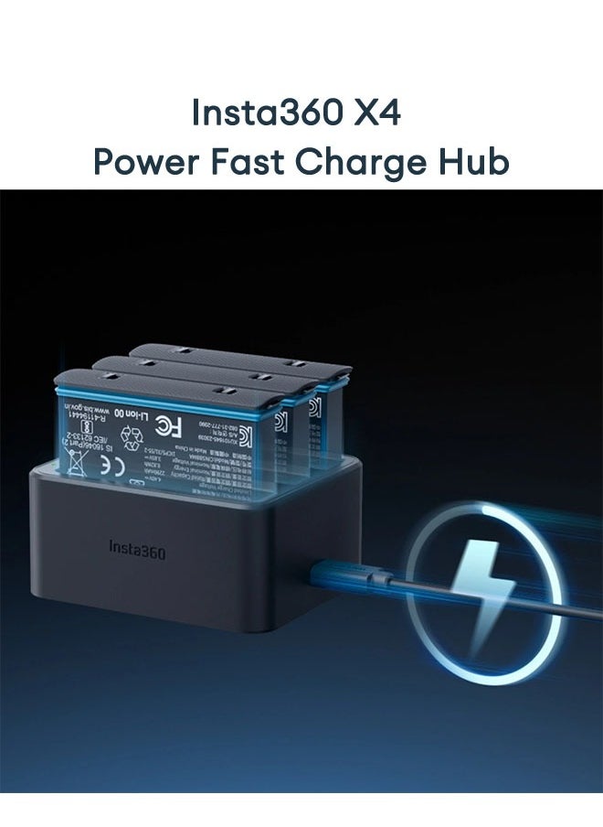 Original Insta360 X4 Power Fast Charge Hub