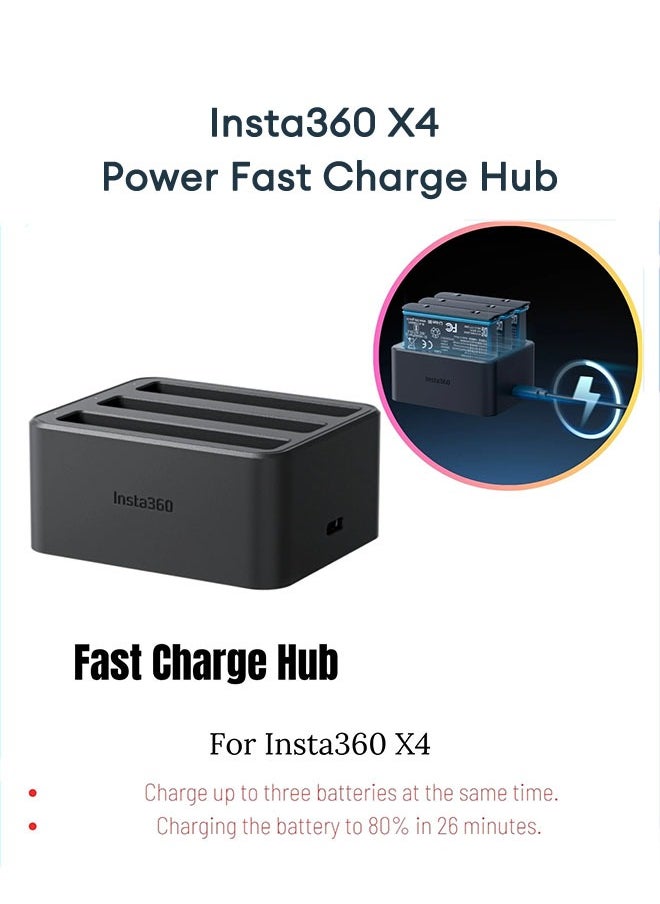 Original Insta360 X4 Power Fast Charge Hub