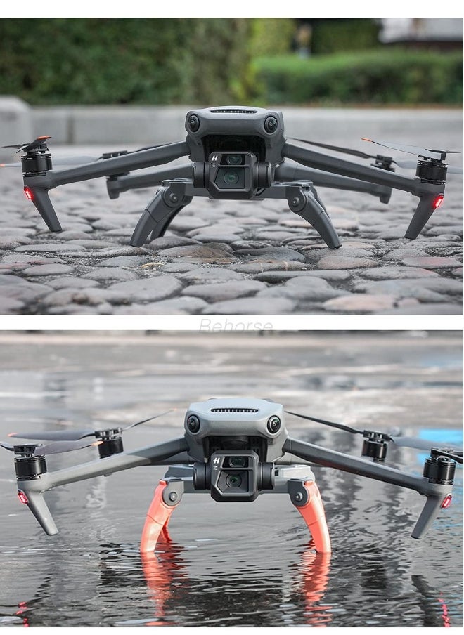 Extended 38mm Landing Gear for DJI Mavic 3 - Foldable Lifting Stand and Leg Protector for Enhanced Stability and Safety - Essential Drone Accessory