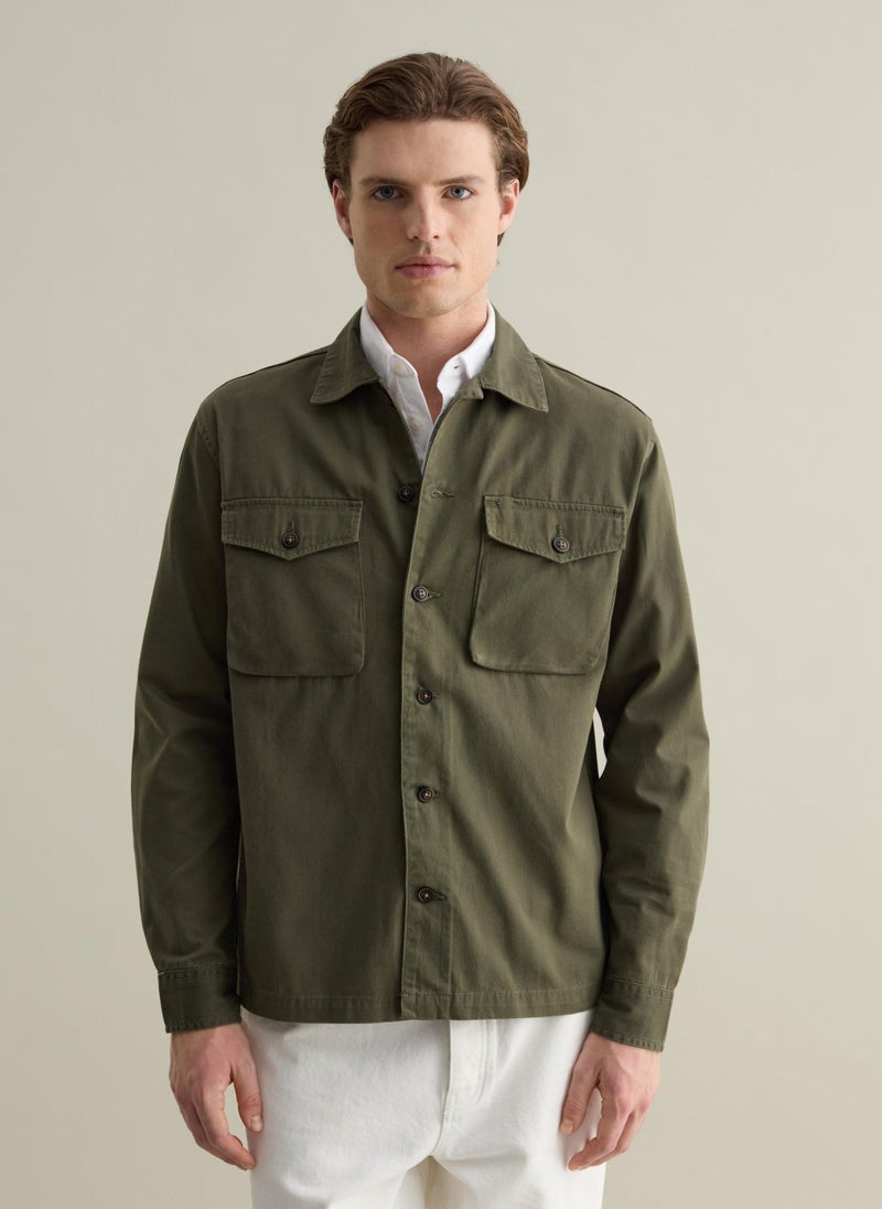 Solid Colour Shacket