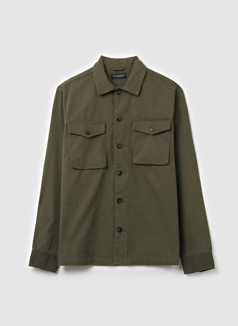 Solid Colour Shacket