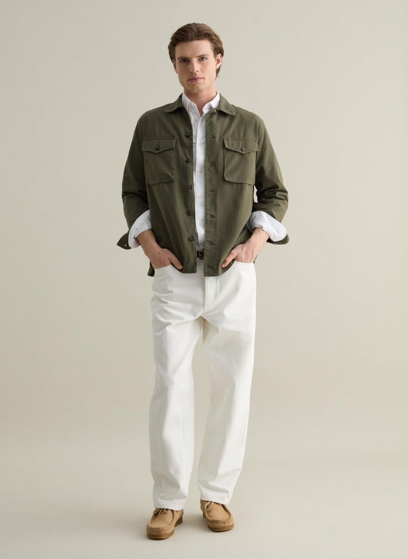Solid Colour Shacket
