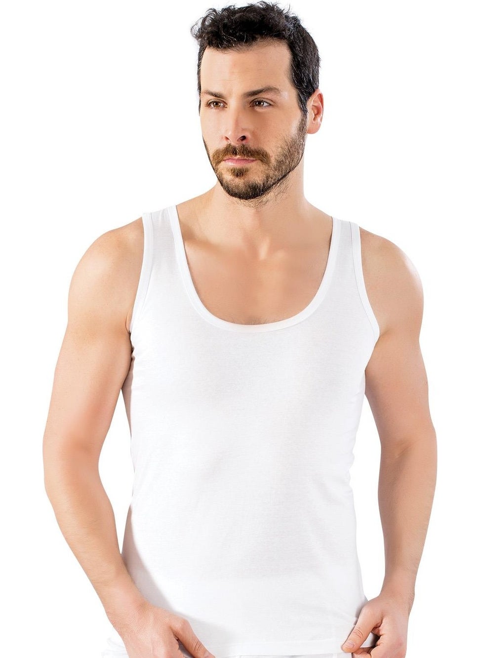 Lux Drm 6000 Men's Combed Cotton Undershirt