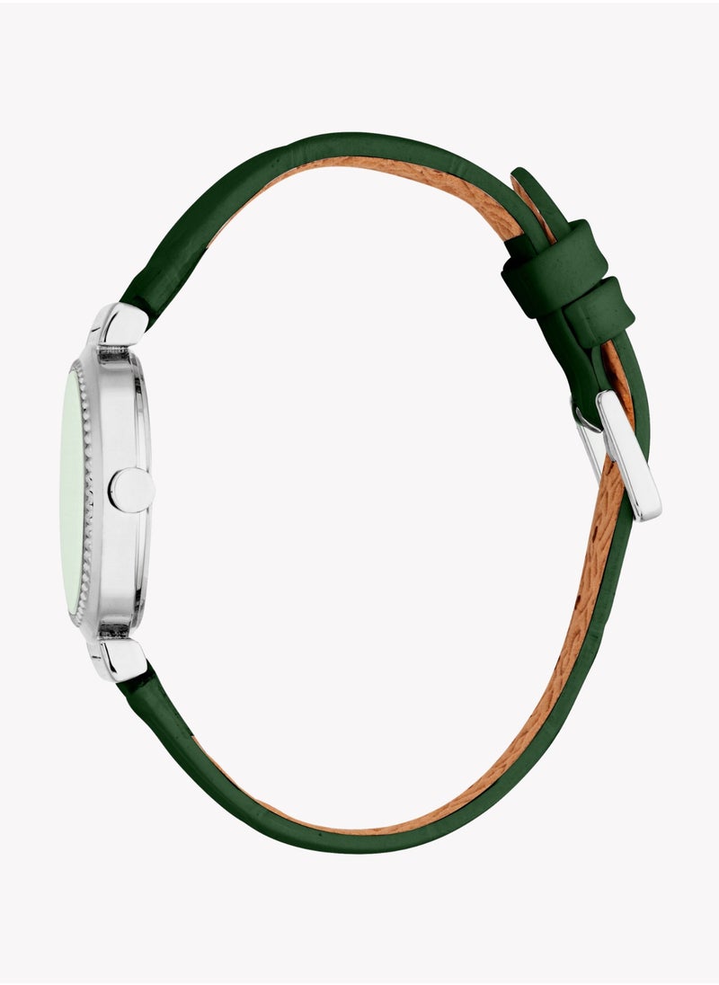 ESPRIT Women's Silver/Green Watch | ES1L506L0015