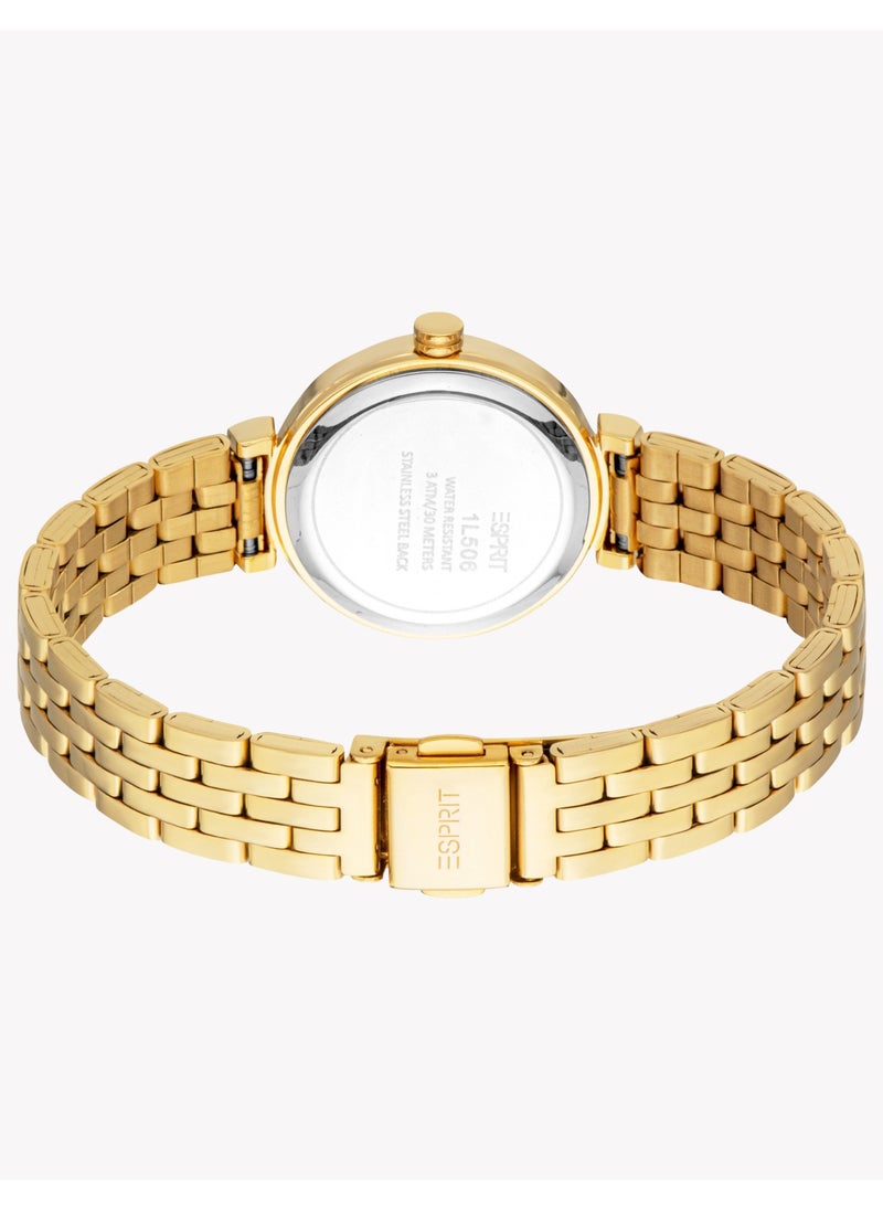 ESPRIT Women's Gold Stainless Steel Watch | ES1L506M0045