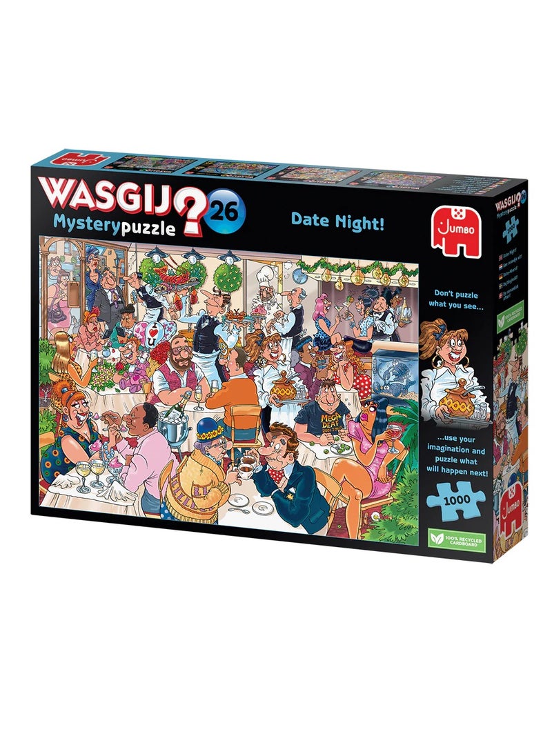 Date Night! 1000 Piece Jigsaw Puzzle | Challenging & Fun | Puzzle What Happens Next | Eco-Friendly 100% Recycled Cardboard | 68x49 CM