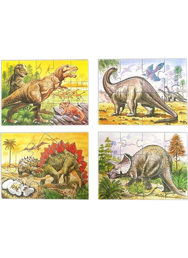 Creative's Creative Educational Aids P. Ltd. Dinosaurs Puzzle (Multi-Color, 40 Pieces)