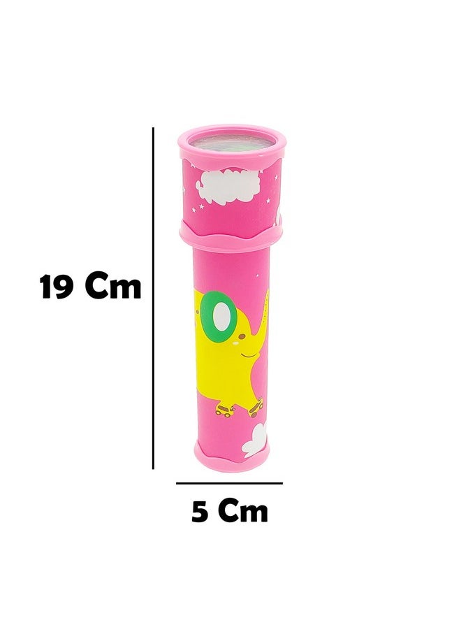 VGRASSP Colorful and Magical Rotating Classic Kaleidoscope Toy for Kids with Many Beautiful Patterns - Perfect Birthday Return Gift - Color and Design As Per Stock (Pack of 2)