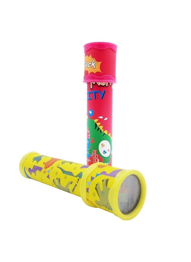 VGRASSP Colorful and Magical Rotating Classic Kaleidoscope Toy for Kids with Many Beautiful Patterns - Perfect Birthday Return Gift - Color and Design As Per Stock (Pack of 2)