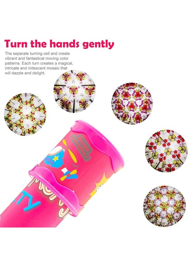 VGRASSP Colorful and Magical Rotating Classic Kaleidoscope Toy for Kids with Many Beautiful Patterns - Perfect Birthday Return Gift - Color and Design As Per Stock (Pack of 2)