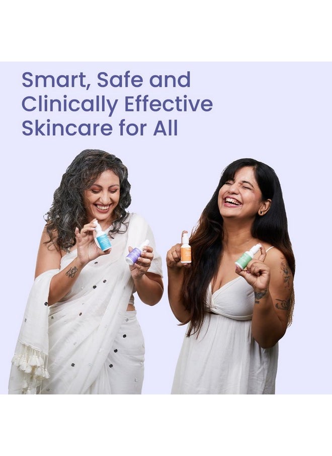10% Niacinamide Face Serum With Hyaluronic Acid | For Acne Prone, Oily & Sensitive Skin | Evens Out Skin Tone, Improves Texture, Plumps & Hydrates Skin | Men & Women - 30Ml