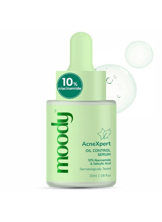 Acnexpert 10% Niacinamide Oil Control & Acne Correction Serum With Azelaic & Salicylic Acid, 20 Ml