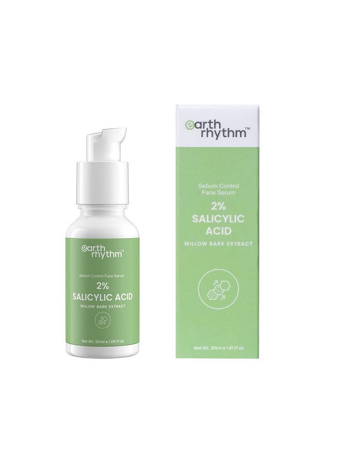 2% Salicylic Acid Serum For Acne, Blackheads & Clear Pores | Men & Women - 30Ml