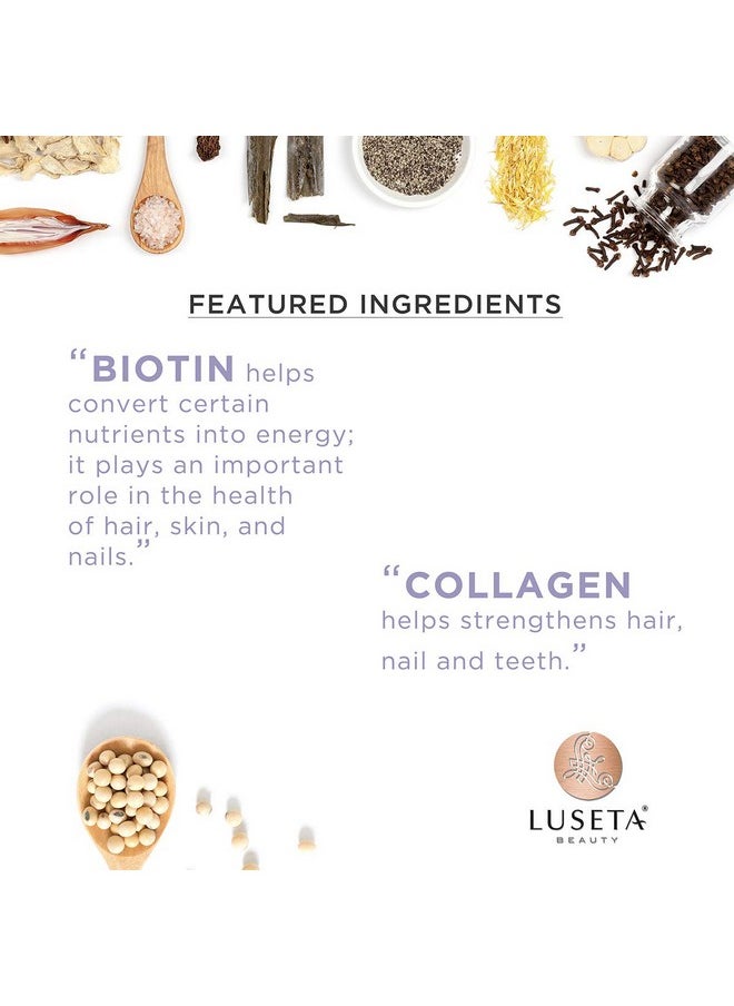 Biotin & Collagen Shampoo Conditioner Set,Thicking Shampoo for Hair Loss & Fast Hair Growth, Sulfate & Paraben Free, Keratin & Color Safe, 2x33.08oz