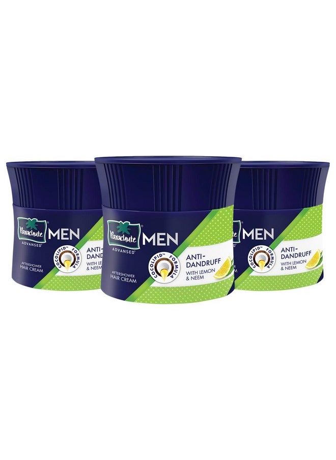 Men Hair Cream, Anti-Dandruff, 100 Gm (Pack Of 3)
