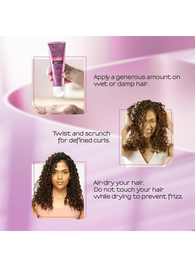 Style Pro Curl Cream For Curly, Coily & Wavy Hair | | Curl Defining Cream For Intense Hydration & Nourishment | Leave In Cream With Shea Butter & Avocado | 100Ml