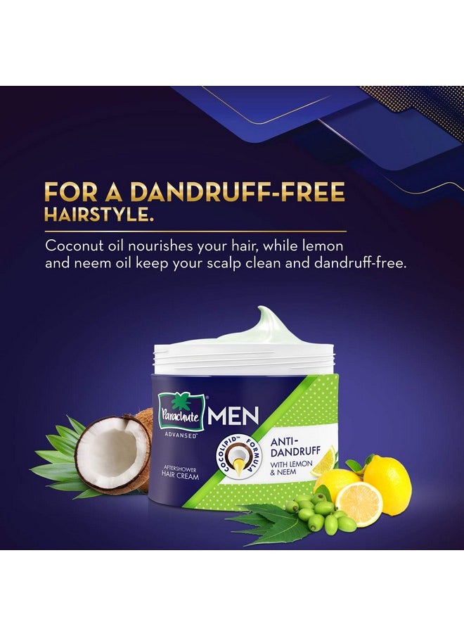 Parachute Advansed Men Hair Cream, Anti-Dandruff, 100 gm (Pack of 3)
