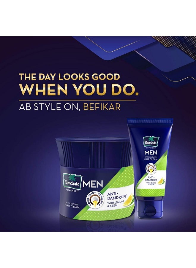 Parachute Advansed Men Hair Cream, Anti-Dandruff, 100 gm (Pack of 3)