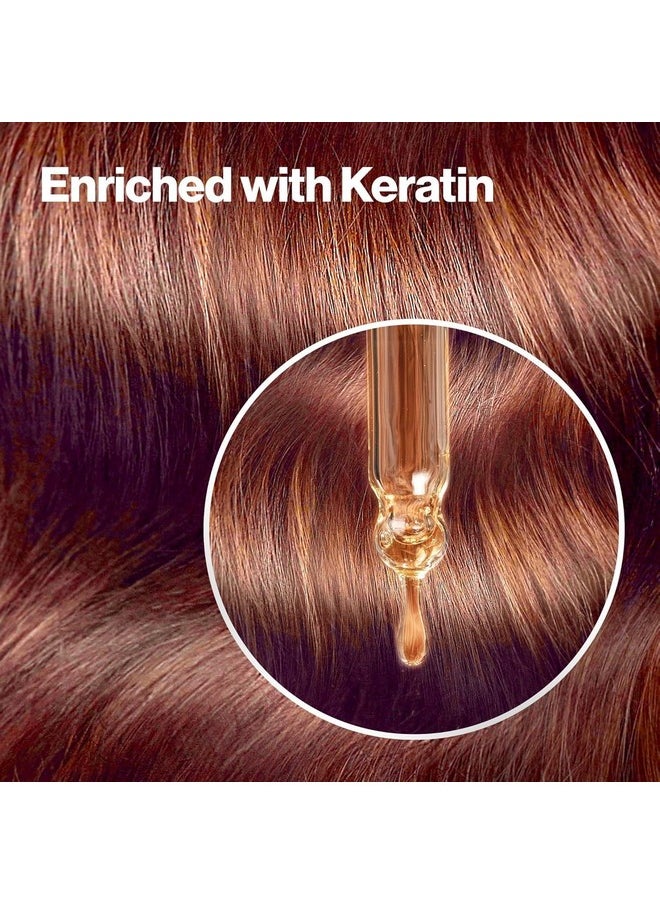 Colorsilk Beautiful Color, Permanent Hair Color With Keratin, 40Ml + 40Ml + 11.8Ml - Deep Burgundy 3Db (Pack Of 1)