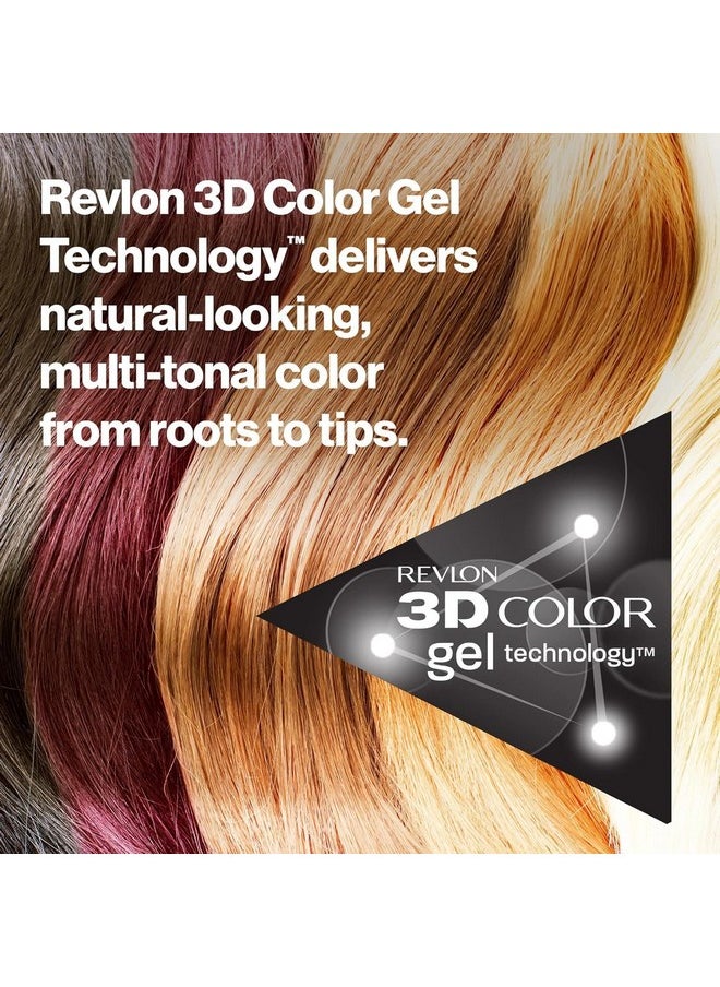 Colorsilk Beautiful Color, Permanent Hair Color With Keratin, 40Ml + 40Ml + 11.8Ml - Deep Burgundy 3Db (Pack Of 1)
