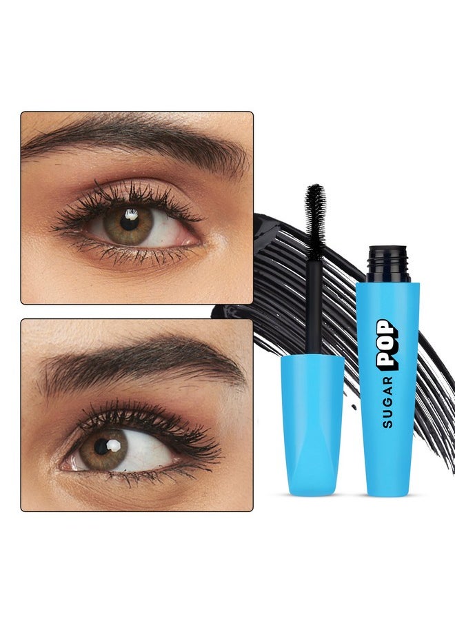 Waterproof Mascara - 01 Black | Lengthening, Smudge-Proof & Clump-Free | 8Ml