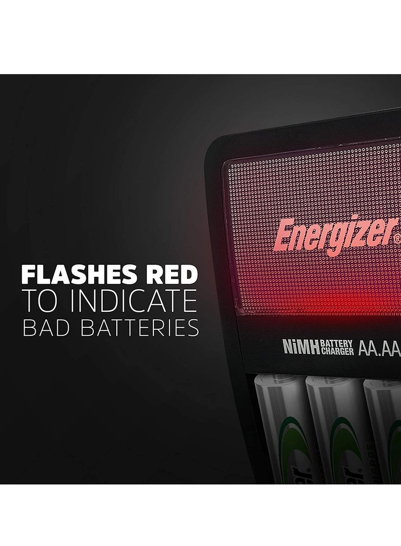 Maxi Charger with 4 AA Batteries Multicolour