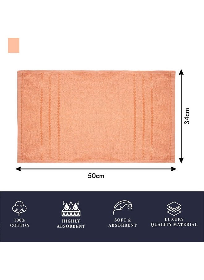 Face Towel | Towels For Facewash | Towels For Gym | Facewash For Travel | Towels For Daily Use | Workout Hand Towel | Lining Design | 14X21 Inch | Pack Of 3 | Multi