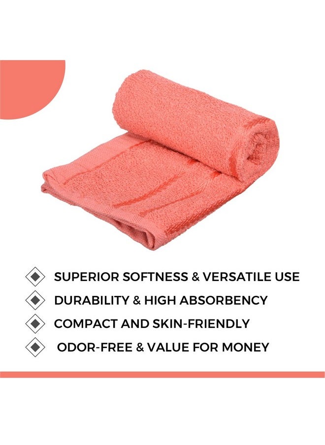 Face Towel | Towels For Facewash | Towels For Gym | Facewash For Travel | Towels For Daily Use | Workout Hand Towel | Lining Design | 14X21 Inch | Pack Of 3 | Multi
