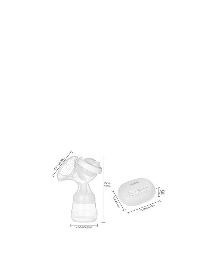 Bimirth Portable Mini Electric Manual Breast Pump Set Massage Milker Milk Bottle Nipple Low Noise AC100-240V