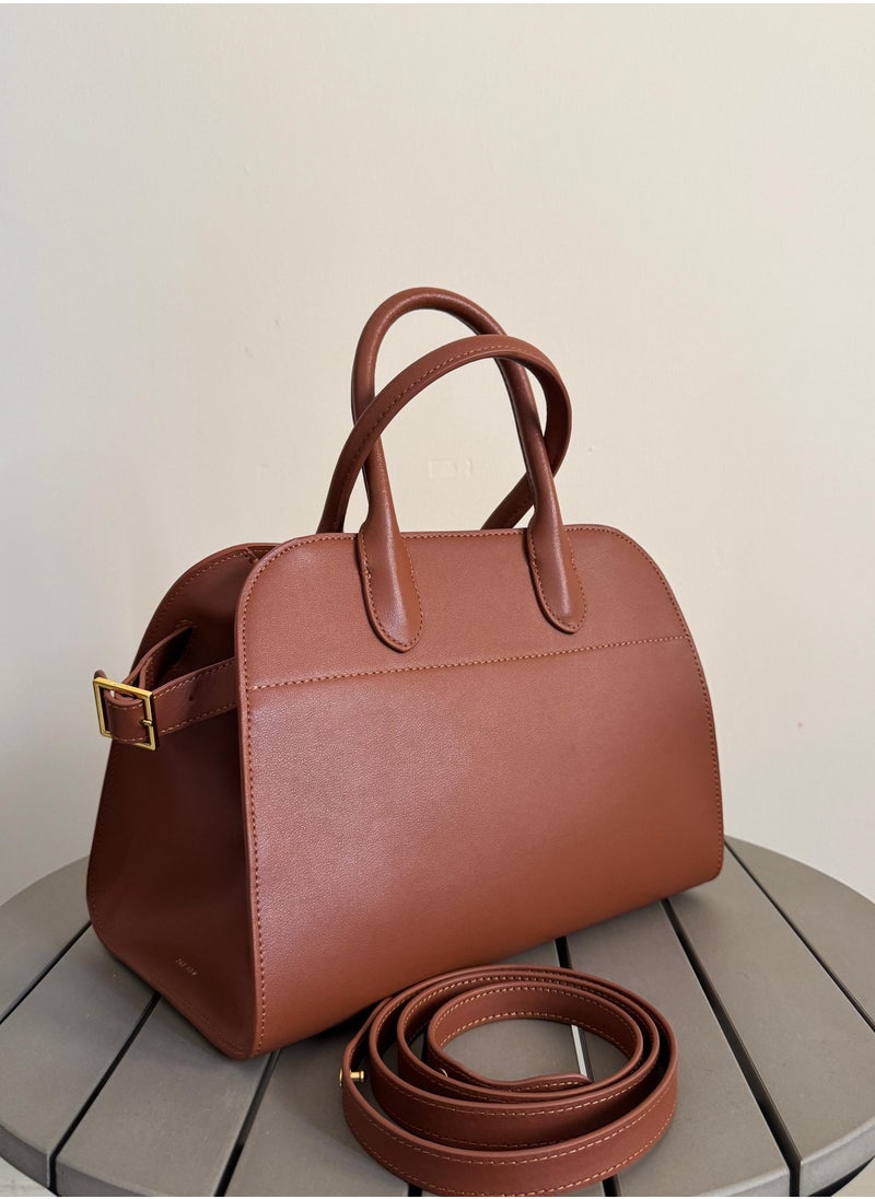 Sleek Top Handle Bag