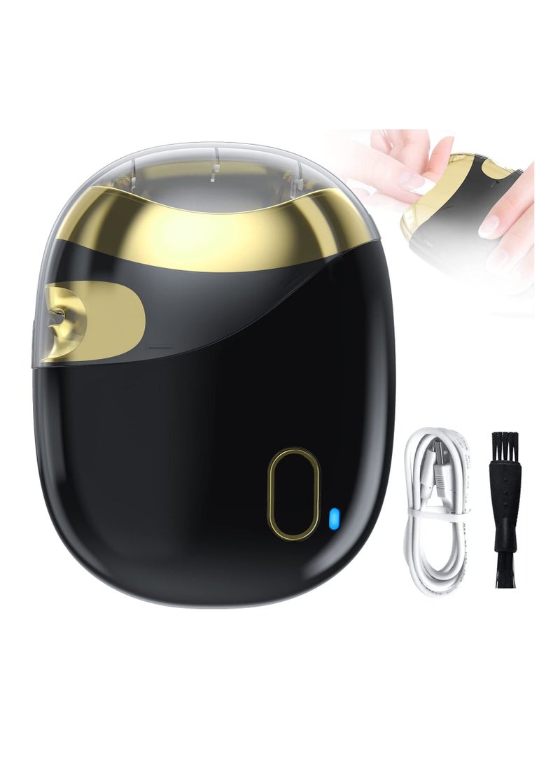 Electric Nail Clipper for Babies, Kids, and Adults - 2-in-1 Electric Nail Trimmer with Shearing & Grinding Functions, Safe and Professional Nail File for All Ages, Including Seniors.