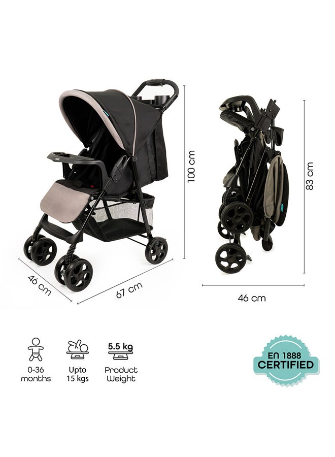 Metro Urban Baby Stroller -Black