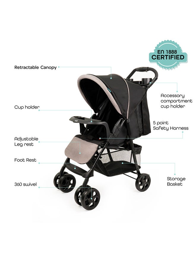 Metro Urban Baby Stroller -Black