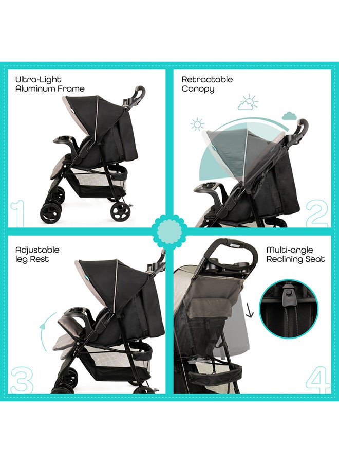 Metro Urban Baby Stroller -Black