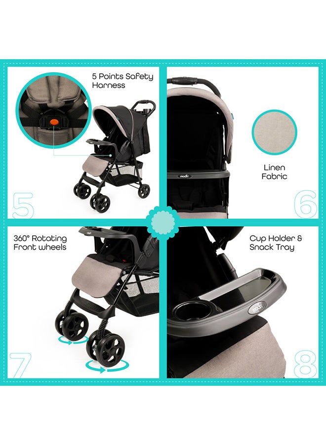 Metro Urban Baby Stroller -Black