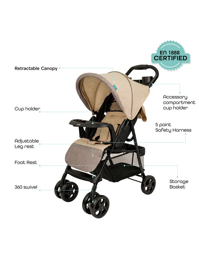 Metro Urban Baby Stroller -Beige