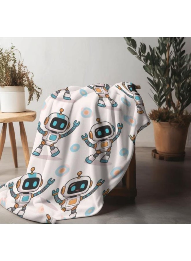 Flannel thin blanket (warm and comfortable, suitable for sleep, gaming, dust removal and sandproof) 150cm*200cm - 217