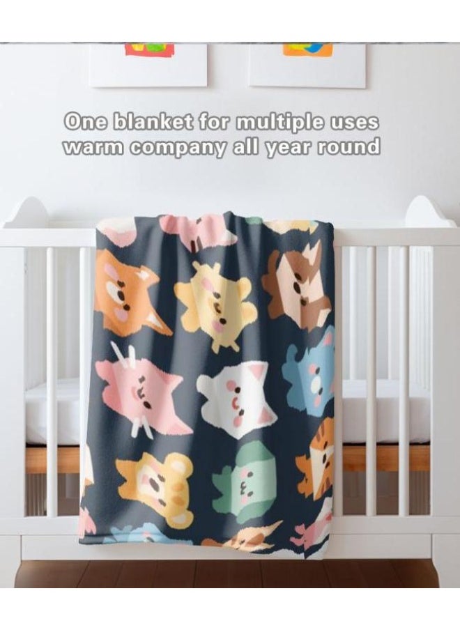 Flannel thin blanket (warm and comfortable, suitable for sleep, gaming, dust removal and sandproof) 150cm*200cm - 212