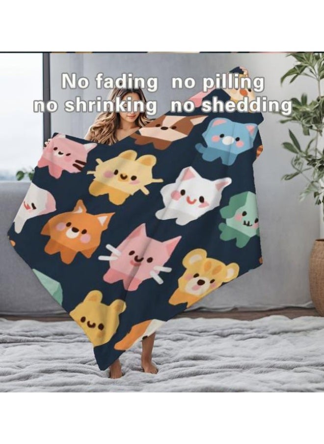 Flannel thin blanket (warm and comfortable, suitable for sleep, gaming, dust removal and sandproof) 150cm*200cm - 212