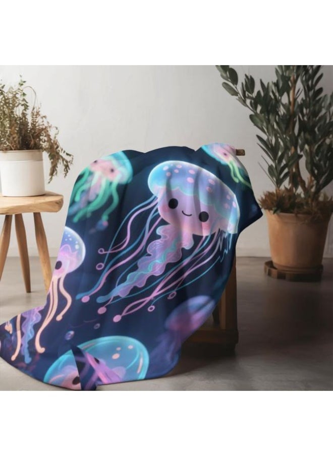 Flannel thin blanket (warm and comfortable, suitable for sleep, gaming, dust removal and sandproof) 150cm*200cm - 381