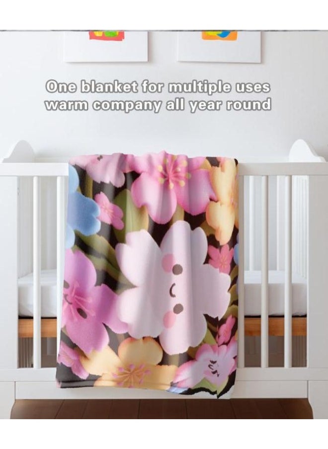 Flannel thin blanket (warm and comfortable, suitable for sleep, gaming, dust removal and sandproof) 150cm*200cm - 232