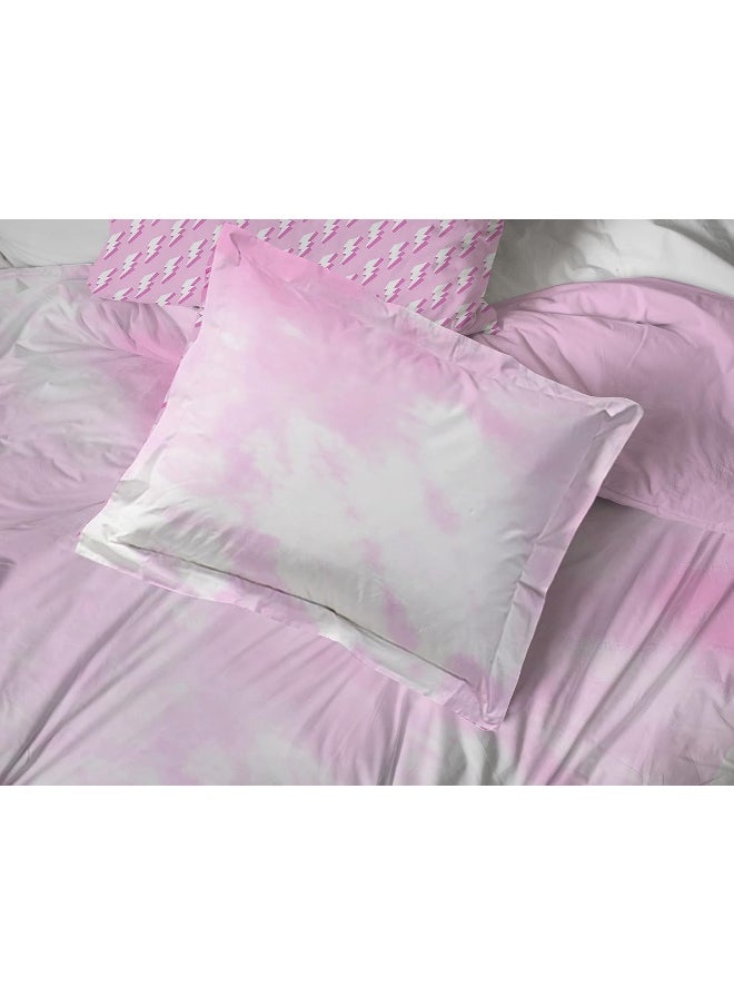 Jay Franco We Wear Cute Vibes 5 Piece Twin Size Bed Set - Includes Comforter & Sheet Set - Super Soft Kids Bedding Fade Resistant Microfiber