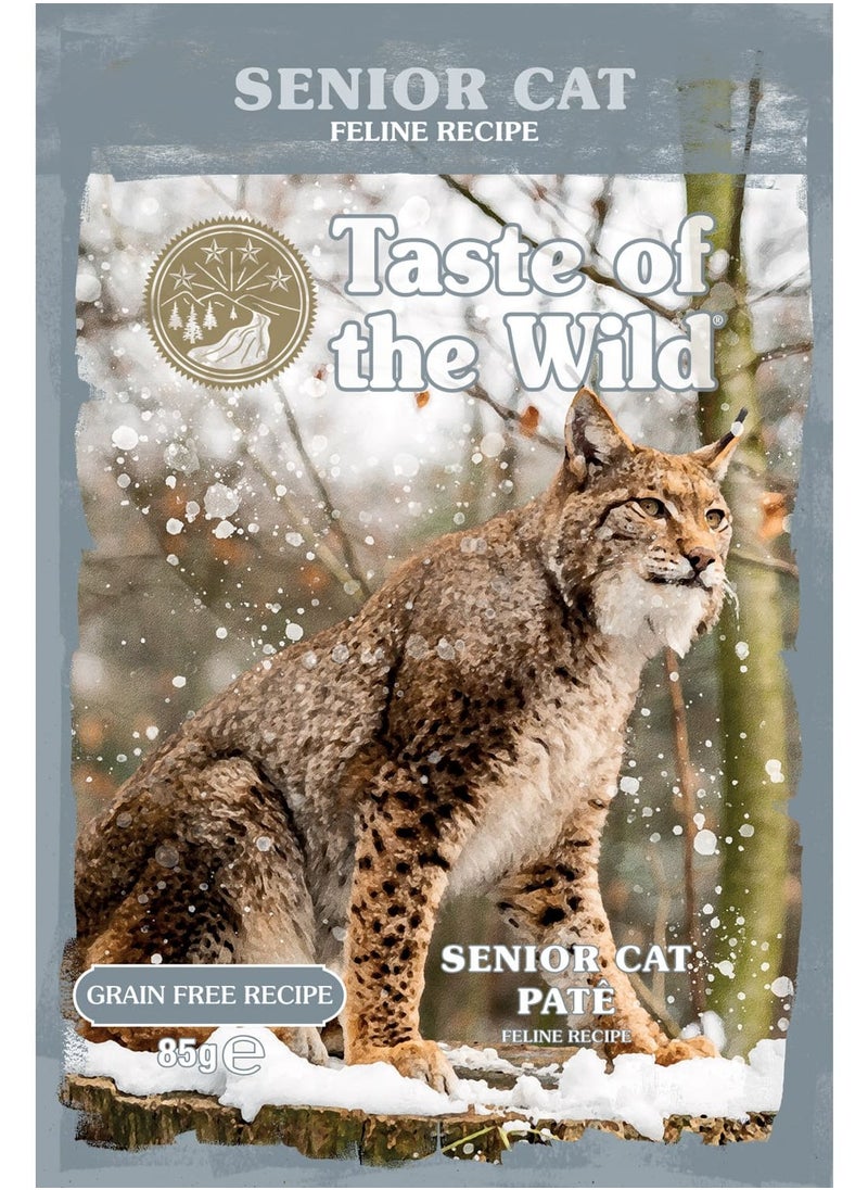 Taste of the Wild Senior Cat Paté – 85g 12pcs