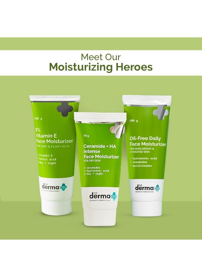 4% Ceramide Barrier Repair Moisturizer | Niacinamide & Oxylance I Repairs & Strengthens Skin I Improves Skin Texture I Lightweight Cream I 24 Hrs Moisturization | For All Skin Type - 50Gm